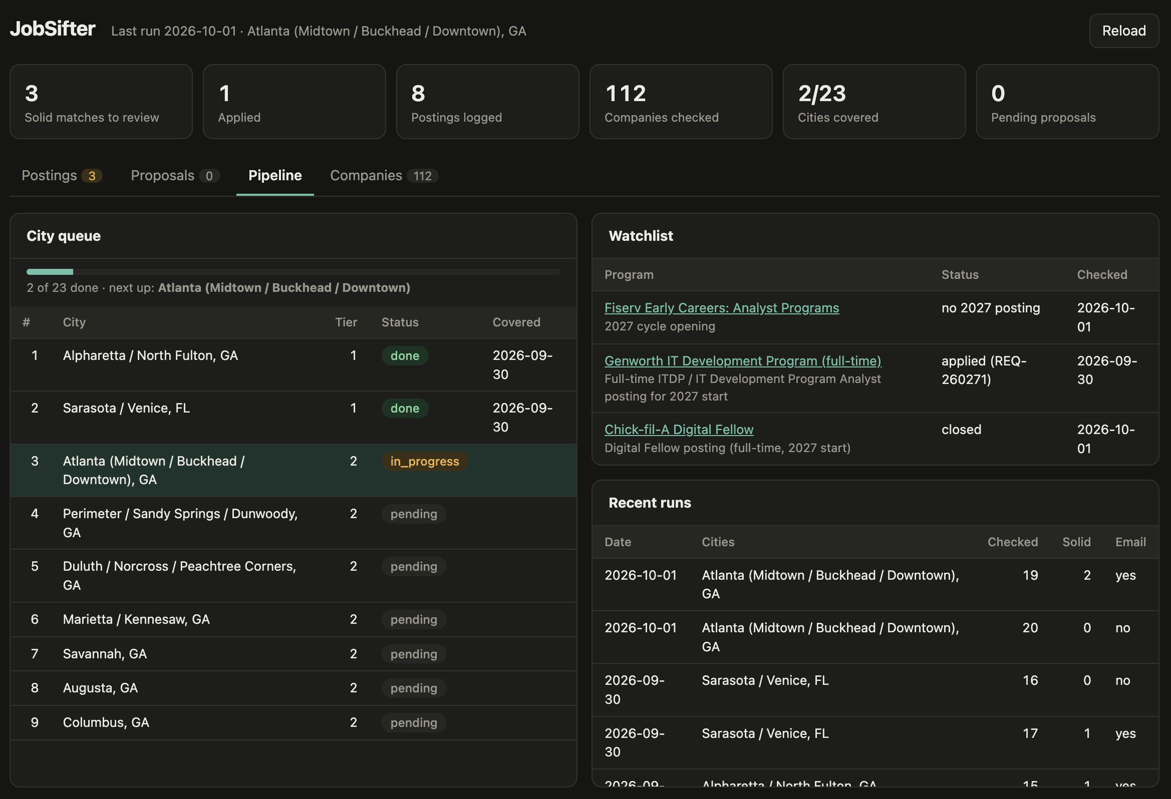 JobSifter UI